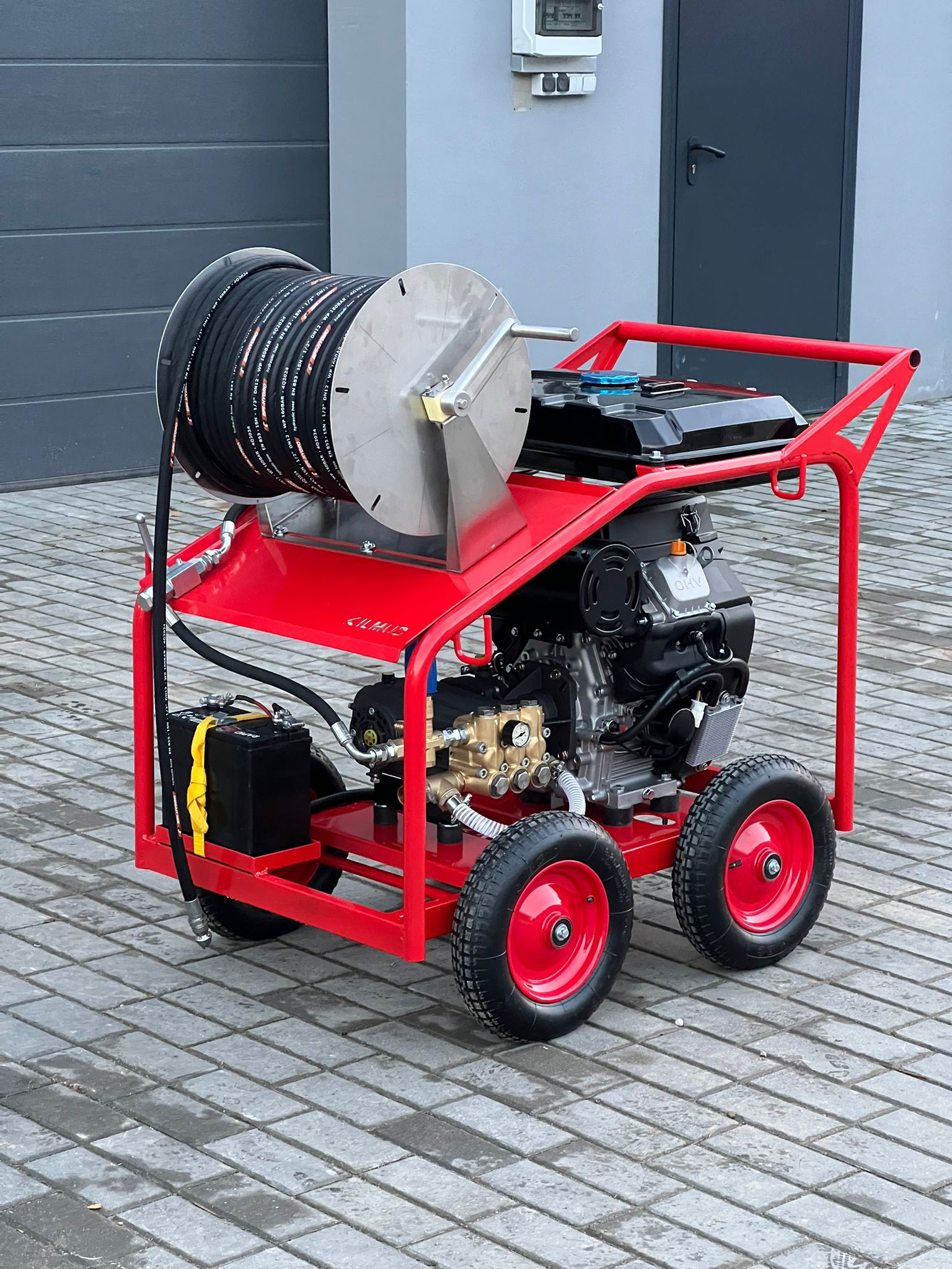 Гидродинамическая установка для прочистки канализации