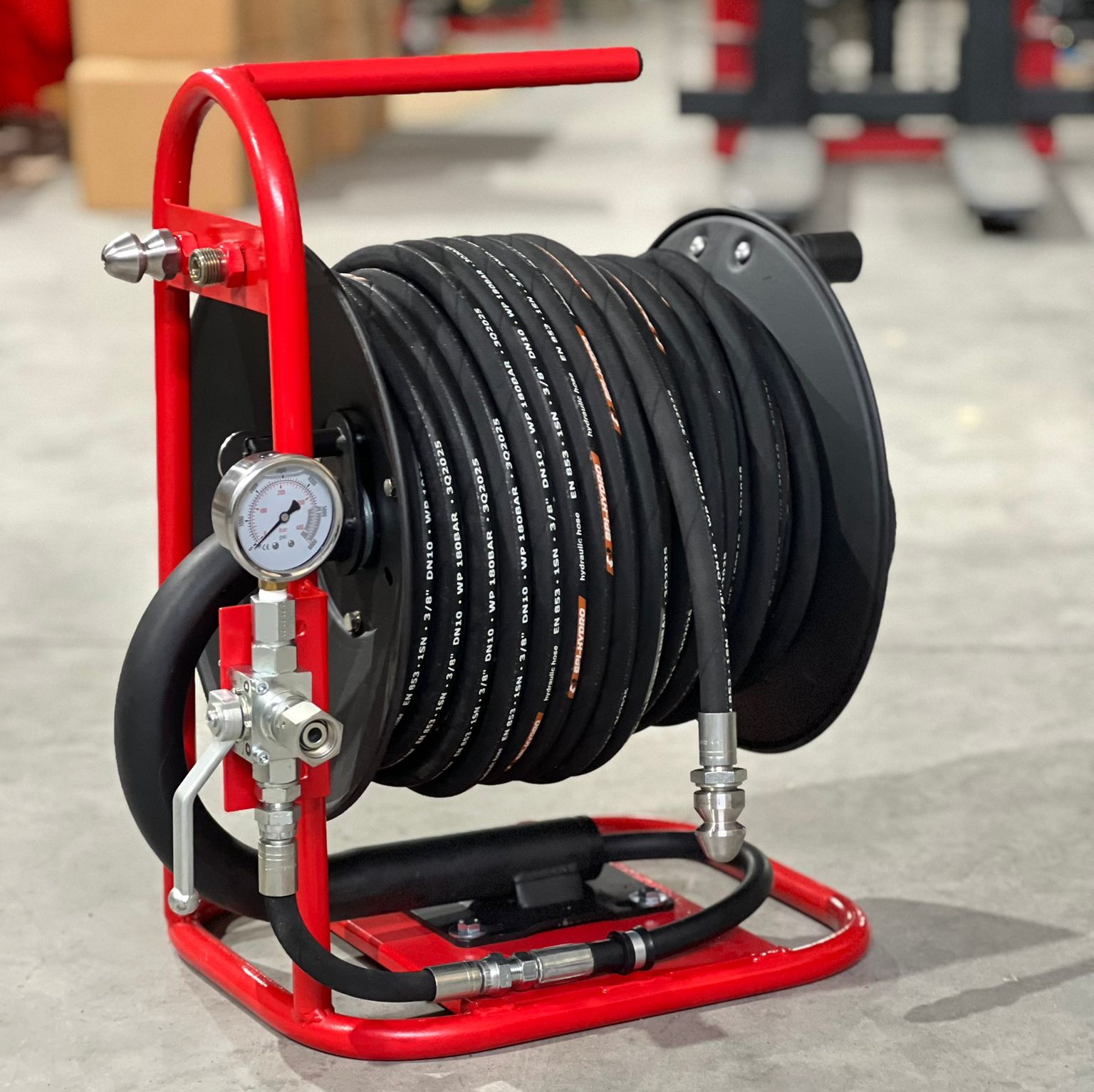 катушка ручная для прочистки канализации